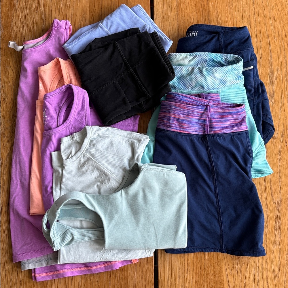ATHLETA GIRL Activewear Bundle 8-10